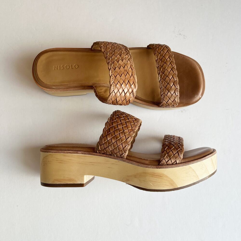 Nisolo Ellie All-Day Woven Clog Size 6.5 - Picture 2 of 8